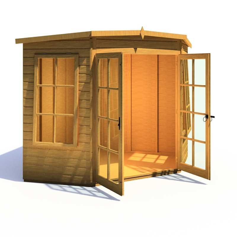 Shire 7x7 Hampton Corner Summerhouse