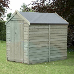 Shire Pressure Treated Value Overlap Apex Shed 6x4