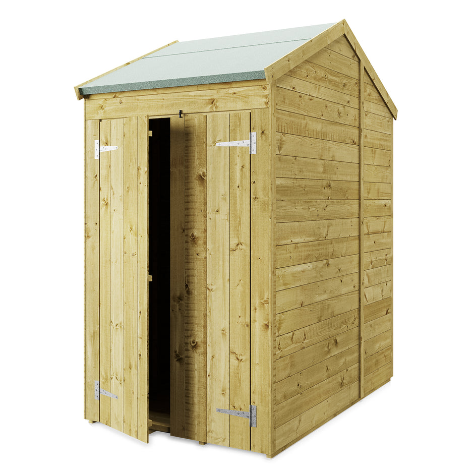 Store More 4x6 Small Tongue and Groove Apex Garden Shed
