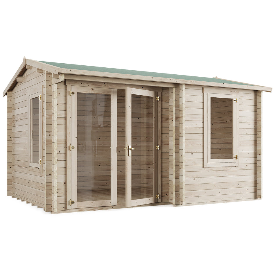 Store More Welbeck Reverse Apex Summerhouse or Garden Office - 4.0m x 3.0m