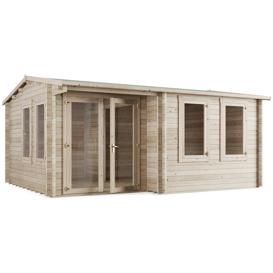 Store More Welbeck Reverse Apex Summerhouse or Garden Office - 5.0m x 4.0m