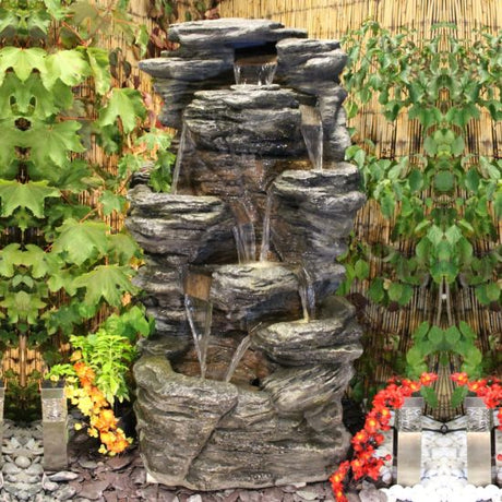 Tranquility 8 Fall Slate Rock Fall Water Feature