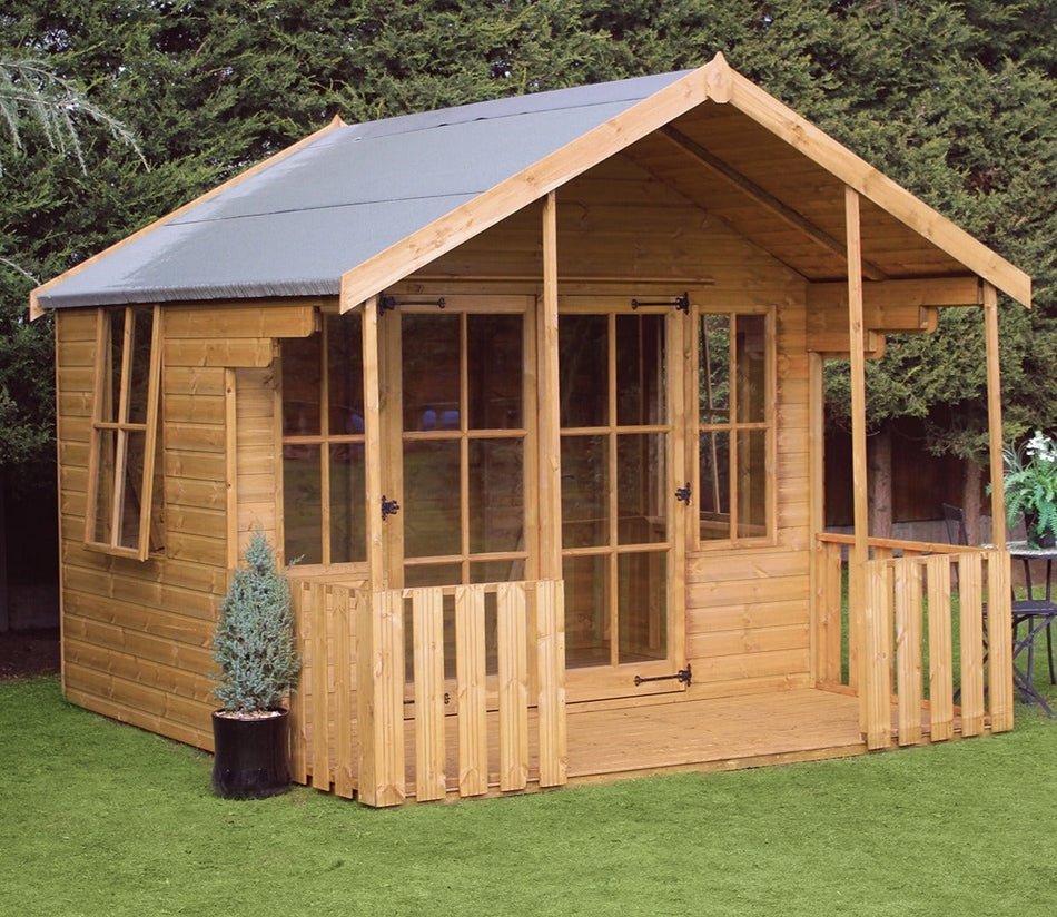 Shedlands Chiltern 12 x 10 ft Summerhouse including assembly
