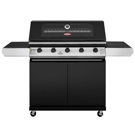 Beefeater 1200E 5 Burner Gas BBQ & Side Burner with Trolley