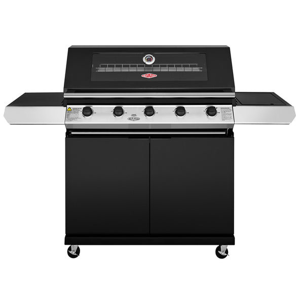 Beefeater 1200E 5 Burner Gas BBQ & Side Burner with Trolley