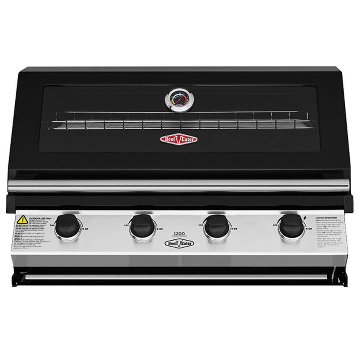 Beefeater 1200E Built-in 4 Burner Gas BBQ