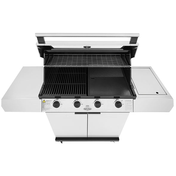 Beefeater 1200S 4 Burner Gas BBQ & Side Burner with Trolley