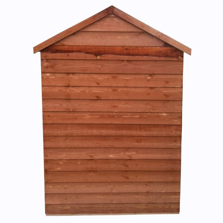 Shire 4x3 Pressure Treated Overlap Garden Shed with Double Door