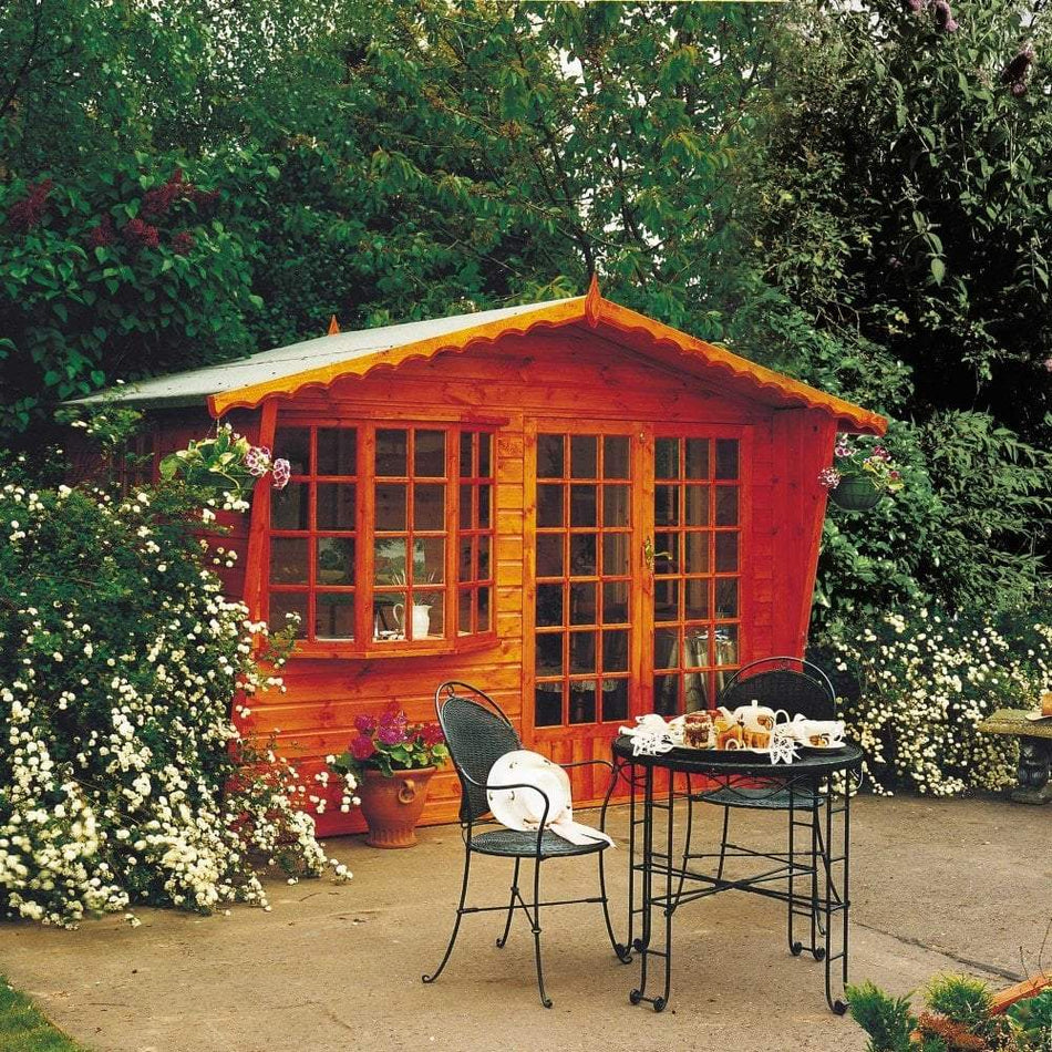 Shire 10x6 Gold Sandringham Summerhouse