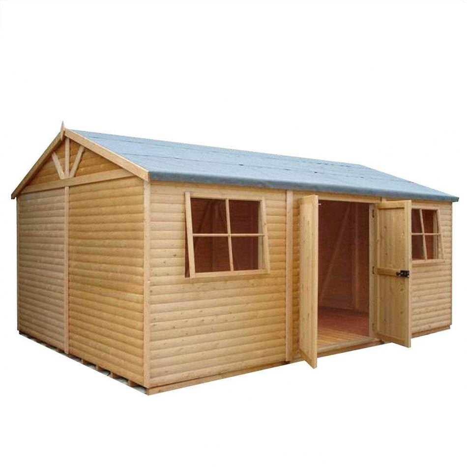 Shire 12x18 Mammoth Loglap Shed