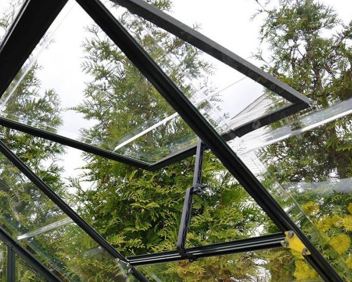 Hybrid Aluminium Frame 6x6 Grey Polycarbonate Greenhouse - Canopia By Palram