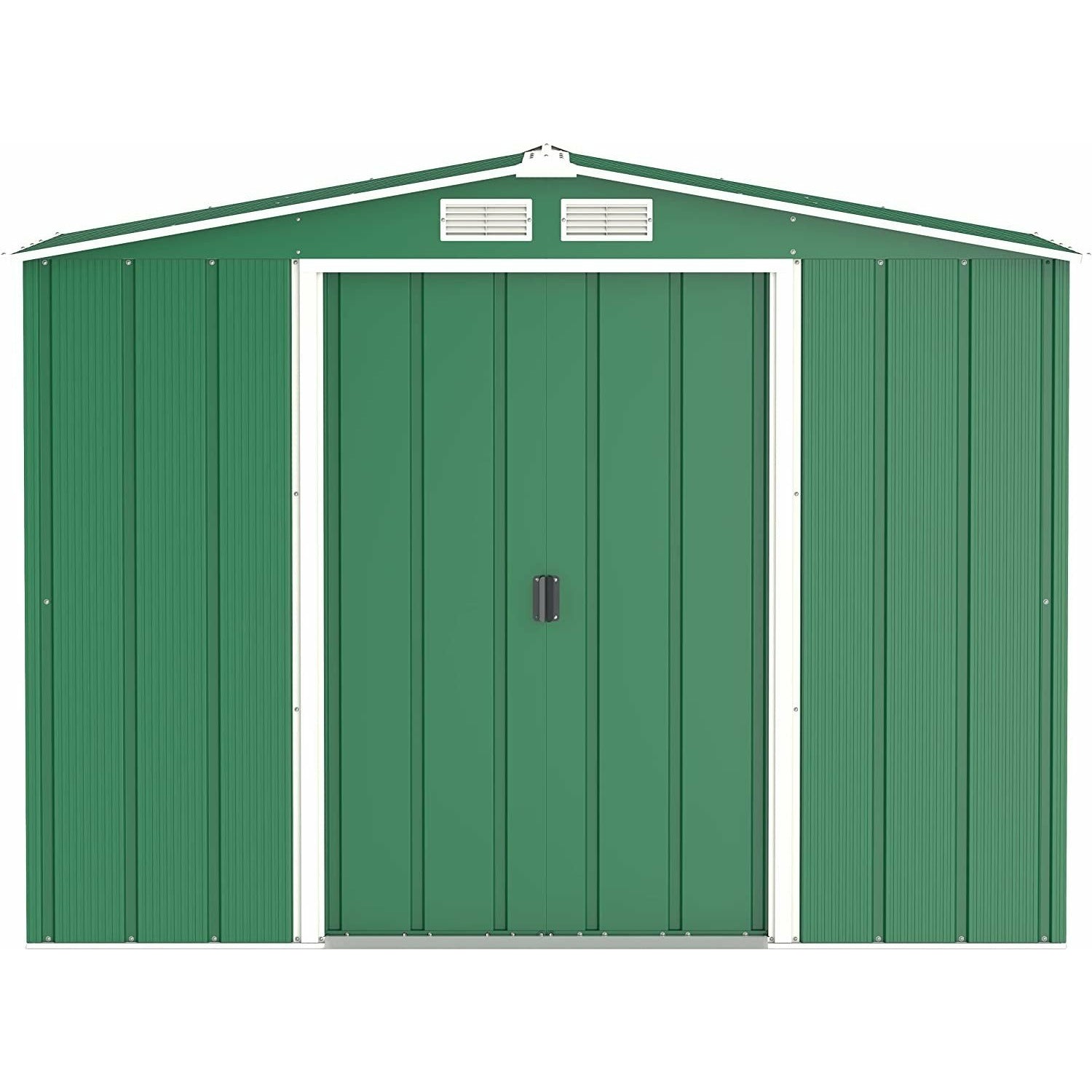 Sapphire 8x8 Metal Shed- Green