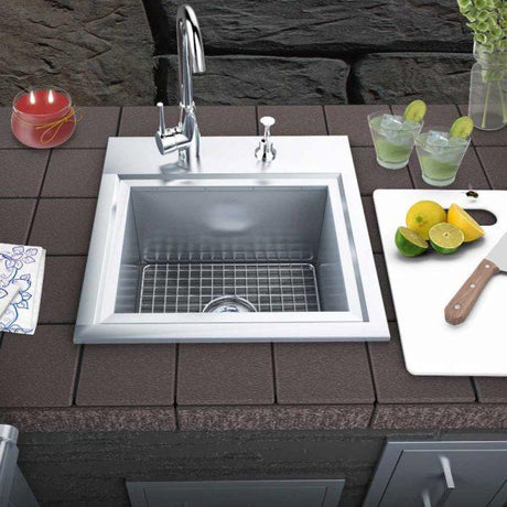 SunStone Outdoor Kitchen Premium Drop In Sink