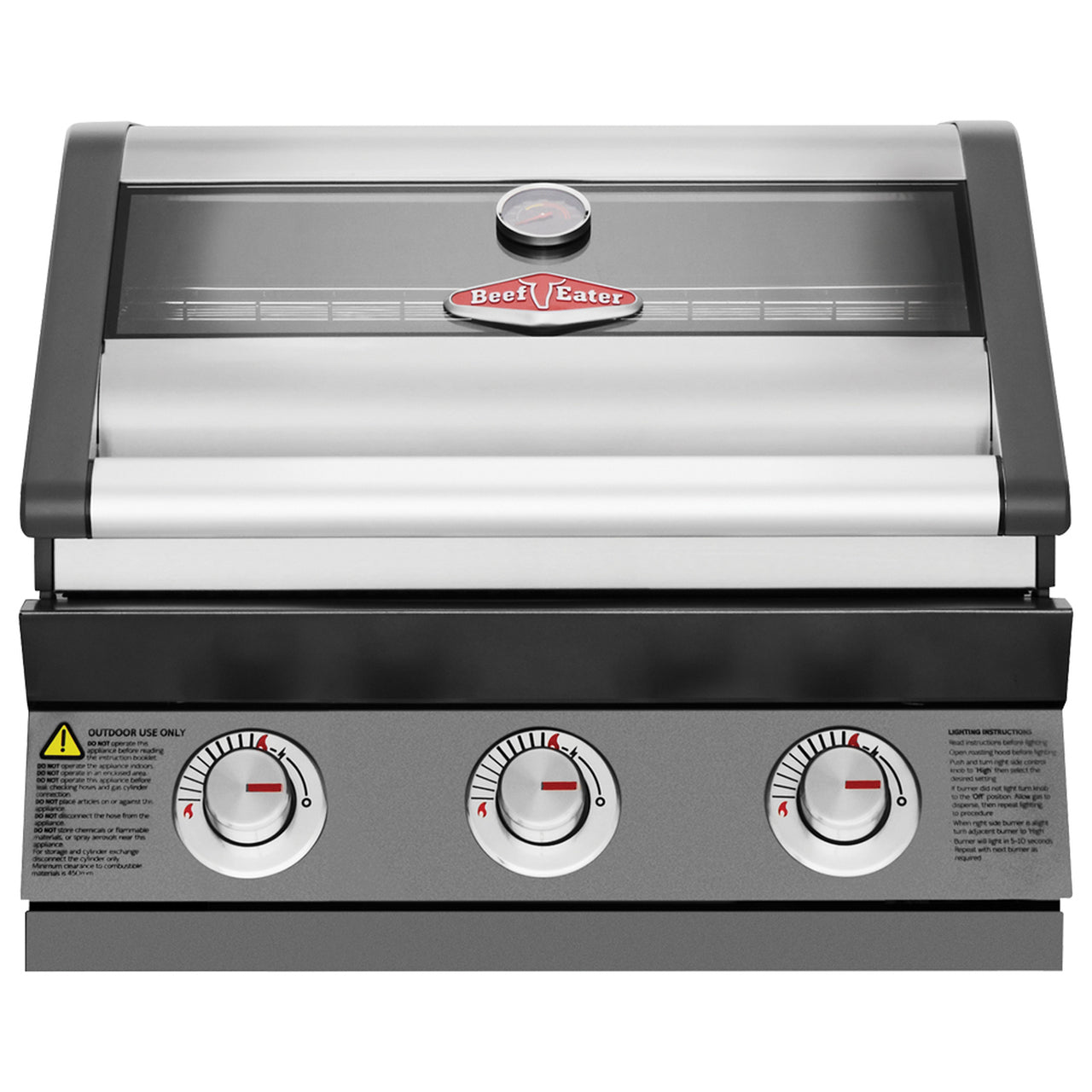 Beefeater 1600e Built-in 3 Burner Gas Bbq