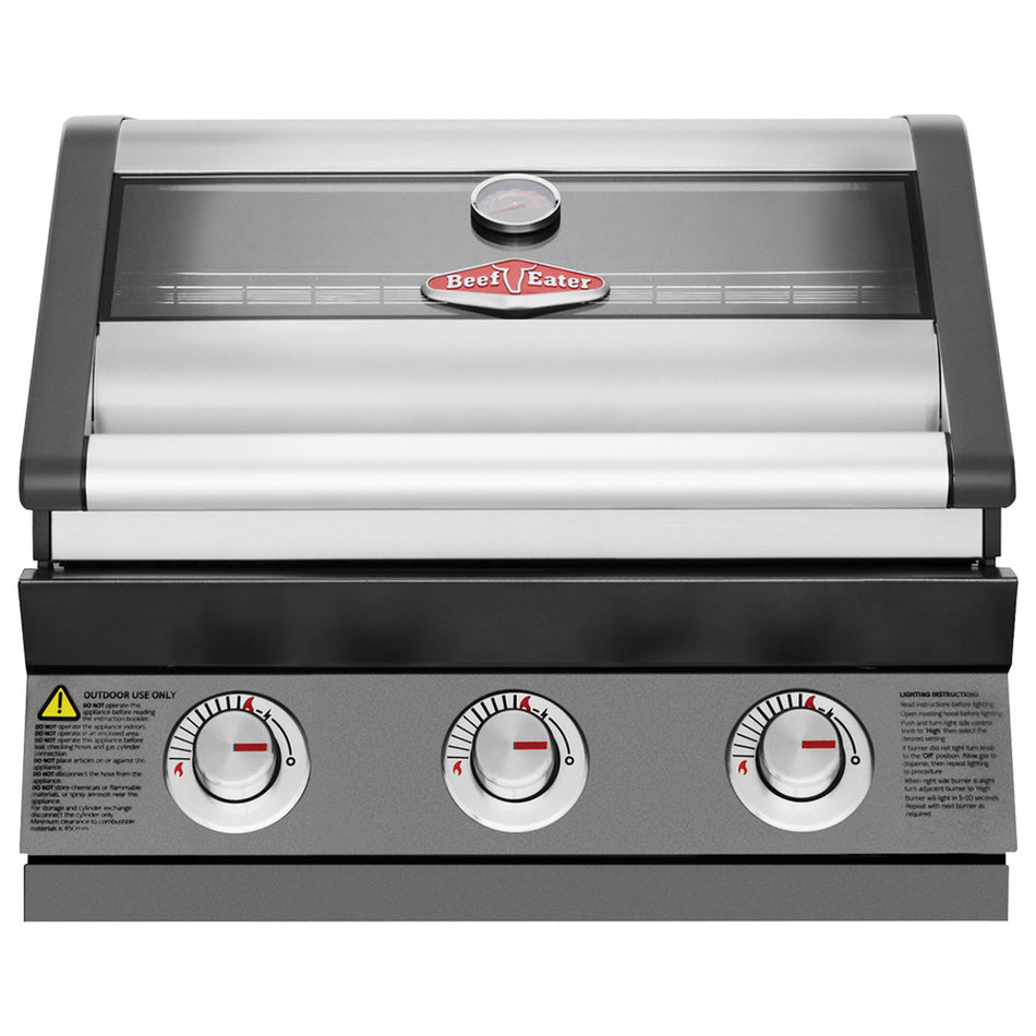 Beefeater 1600E Built-in 3 Burner Gas BBQ