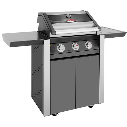 Beefeater 1600E 3 Burner Gas BBQ & Side Burner with Trolley
