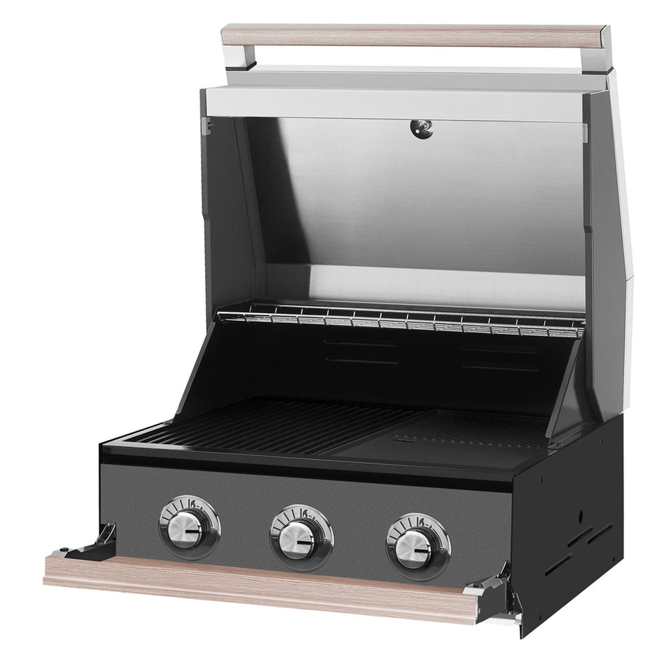 Beefeater 1500 Series Built-in 3 Burner Gas BBQ