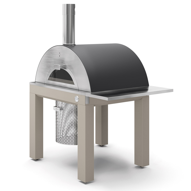 Fontana Riviera Wood Fired Pizza Oven Including Trolley