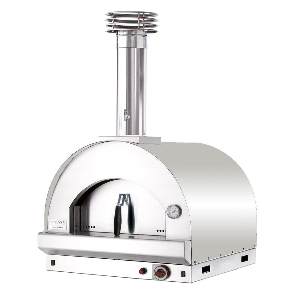 Fontana Margherita Build In Gas Pizza Oven - Stainless Steel 