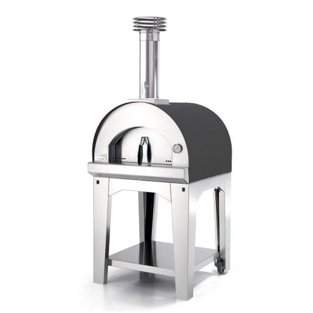 Fontana Margherita Wood Fired Pizza Oven Including Trolley - Anthracite