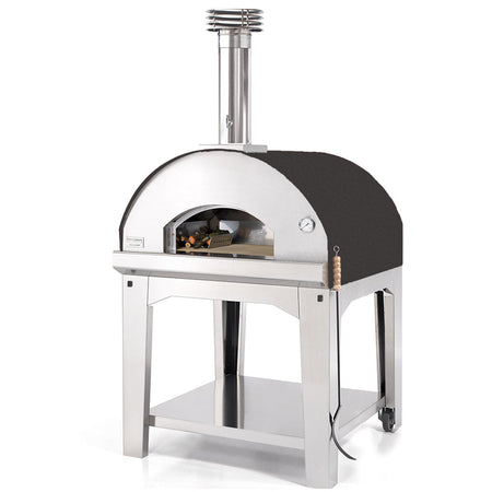 Fontana Marinara Wood Fired Pizza Oven Including Trolley - Anthracite