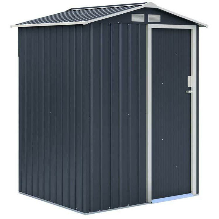 RoyalCraft Oxford Shed 1 – 4.9ft x 4.3ft – Grey