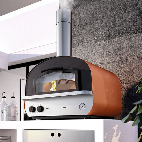 Fontana Piero Build In Gas & Wood Fired Pizza Oven