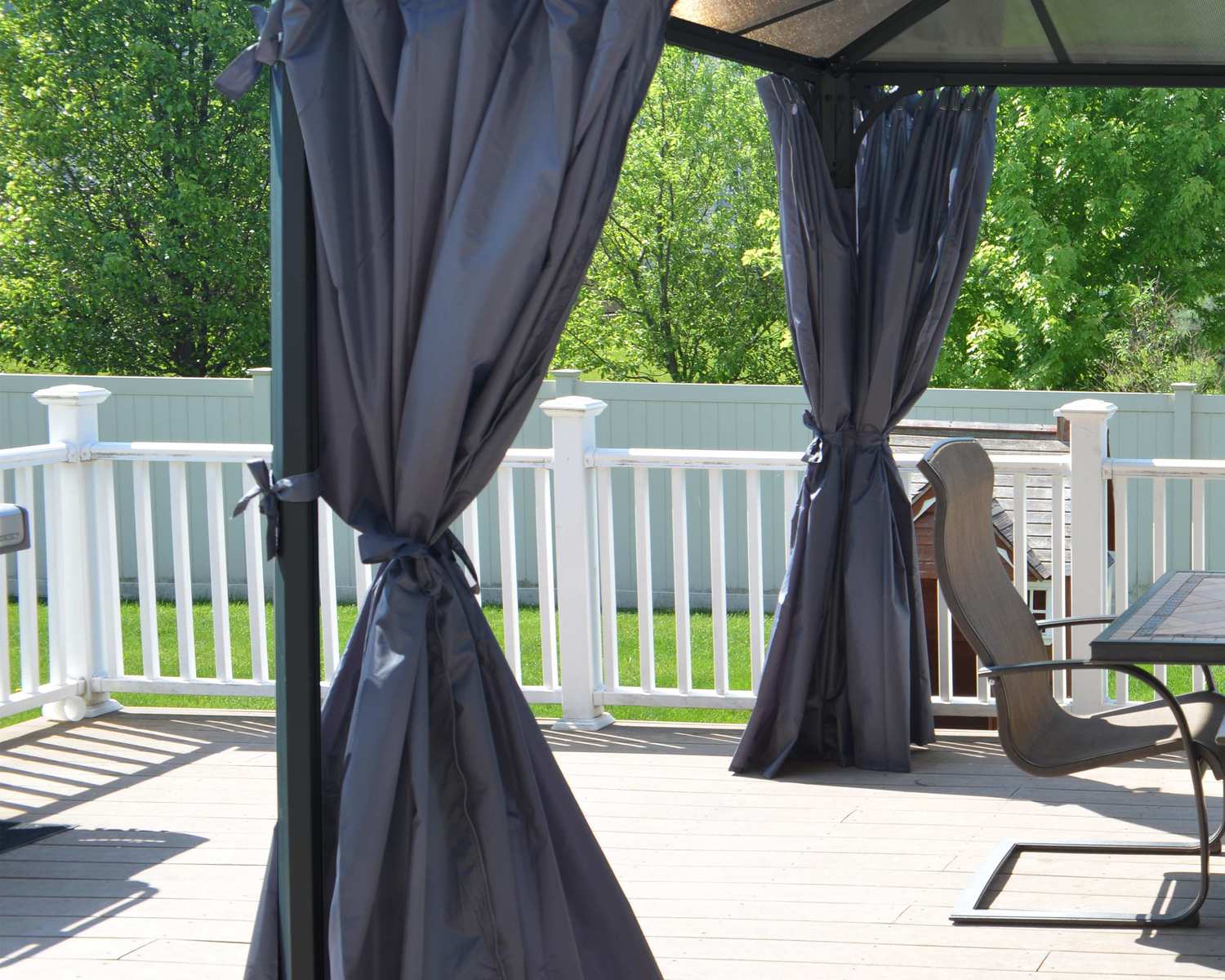 Canopia By Palram curtain set for Palermo 3600