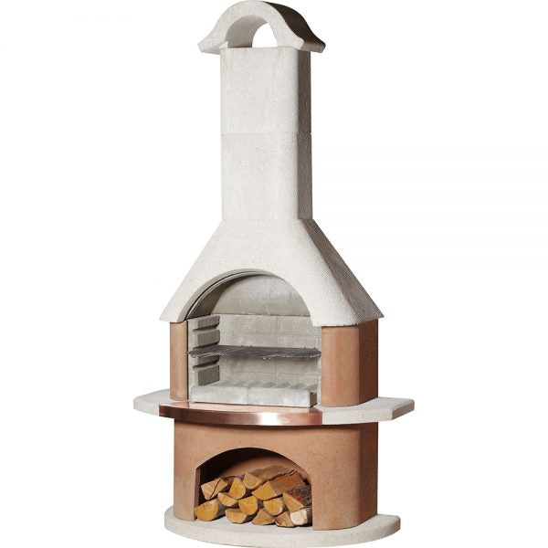 Buschbeck Bologna Masonry Wood Fired BBQ