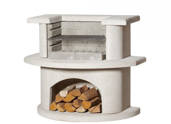 Buschbeck Venedig Grill Bar Masonry Wood Fired BBQ