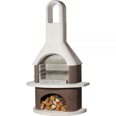 Buschbeck Milano Masonry Wood Fired BBQ