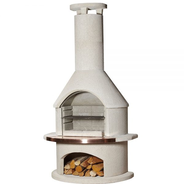 Buschbeck Rondo Masonry Wood Fired BBQ