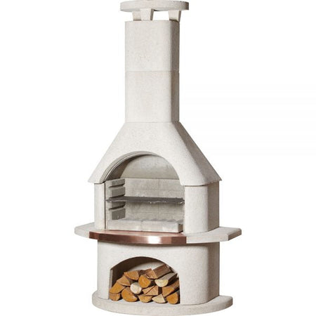 Buschbeck Venezia Masonry Wood Fired BBQ