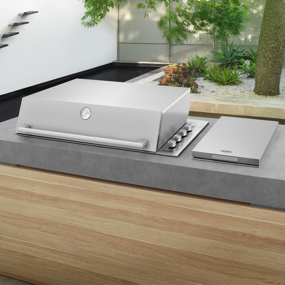 Beefeater Signature ProLine Built-in 6 Burner Gas BBQ with Hood