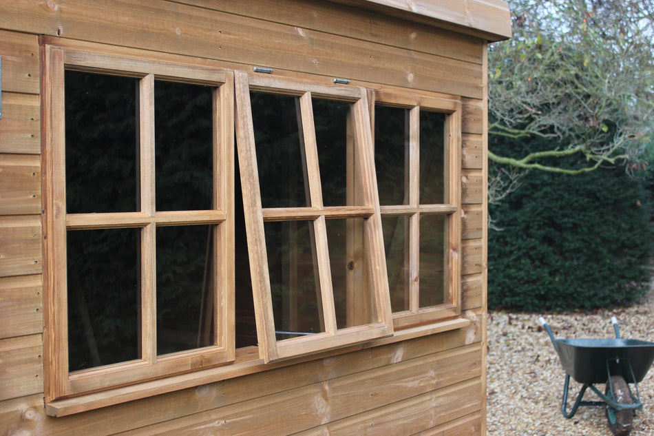 Shedlands Heavy Duty 20 x 10 ft Pent Garden Shed including assembly