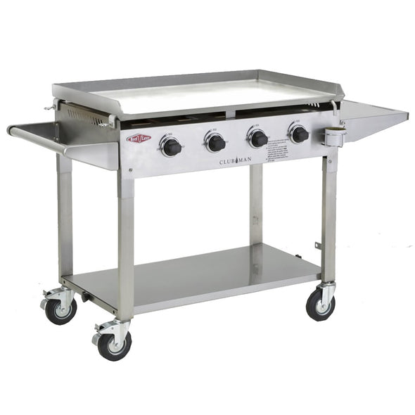 Beefeater Clubman Series 4 Burner Gas BBQ - Stainless Steel with Trolley
