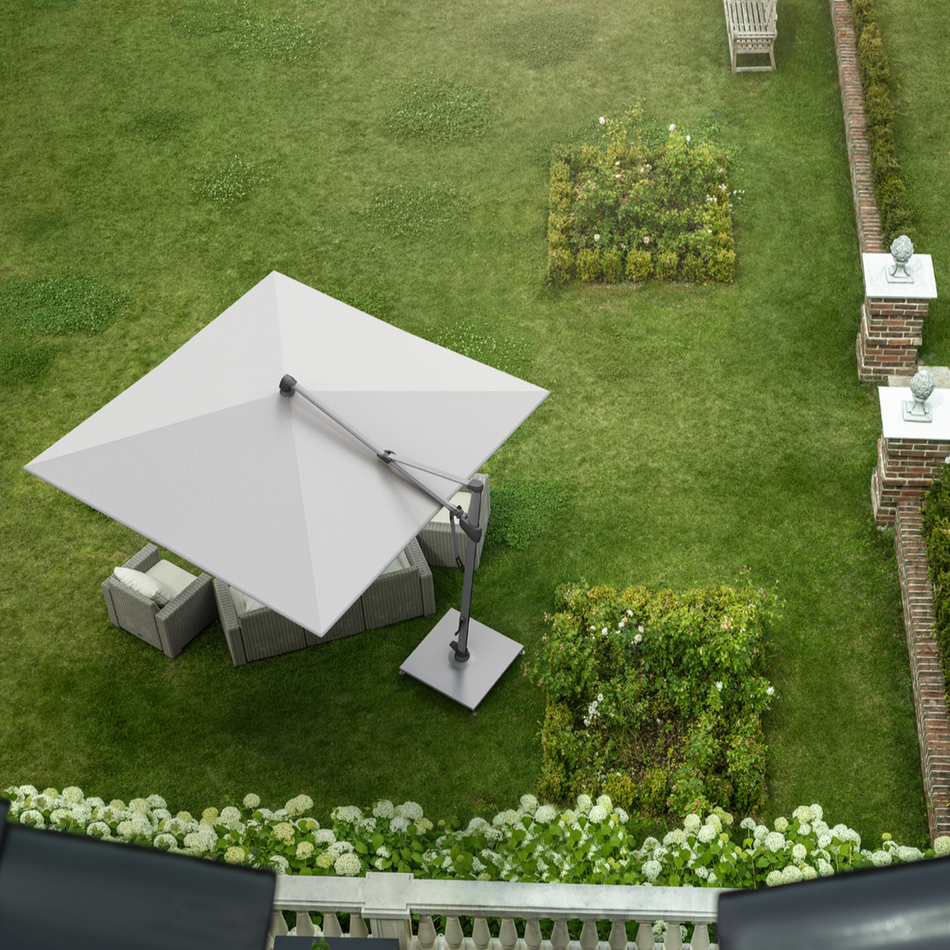 Glatz Sombrano Class 2 Square 300cm Parasol in Cream