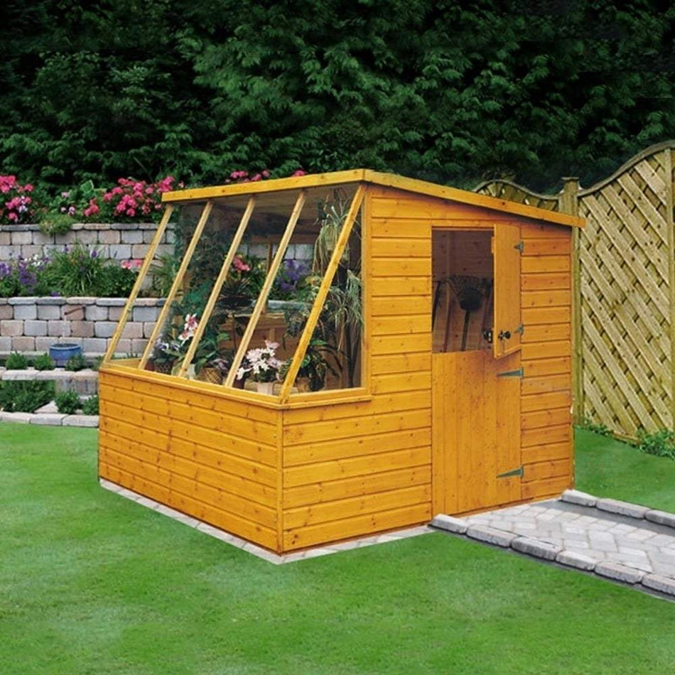 Shire 6x8 Iceni Tongue & Groove Potting Shed (Style B)