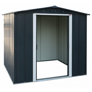 Sapphire 8x6 Metal Shed - Anthracite
