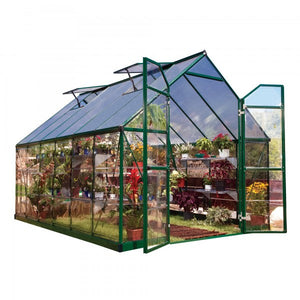 Canopia by Palram Balance 8 x 12 ft Greenhouse in Green