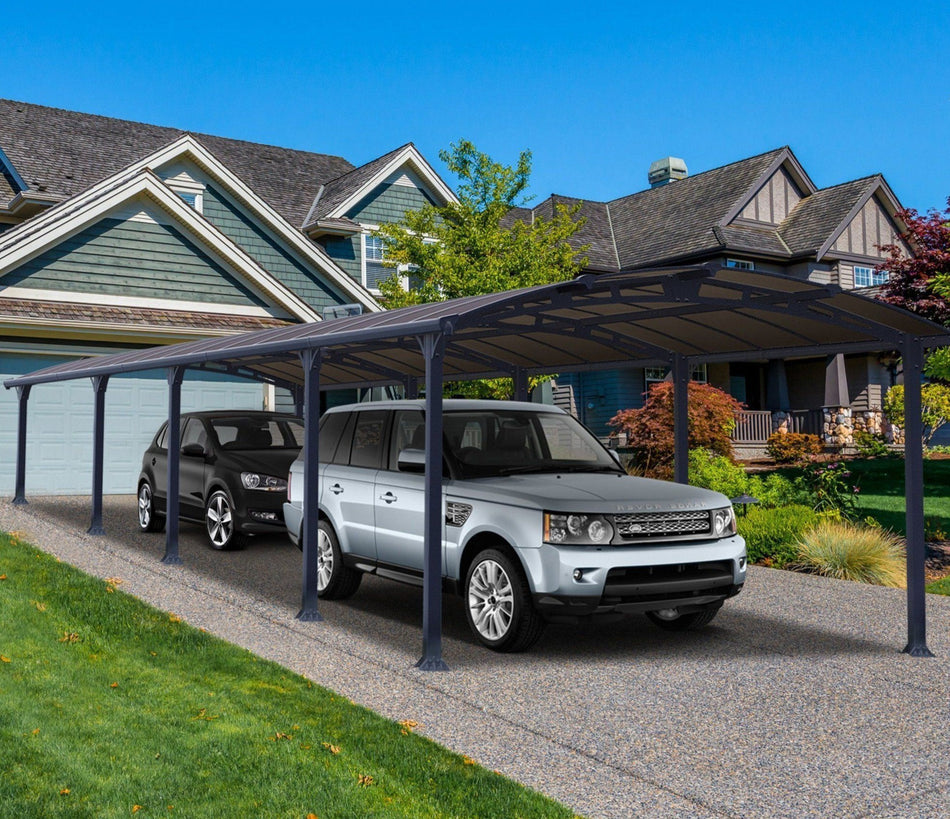 Arcadia 10600 Aluminium 12 x 35 ft Carport - Canopia by Palram