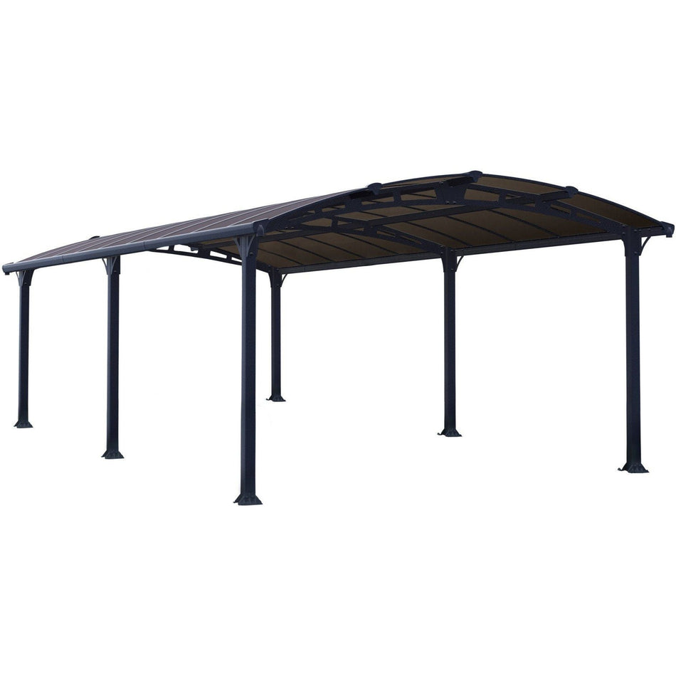 Arcadia 6400 Aluminium 12 x 21 ft Carport - Canopia by Palram