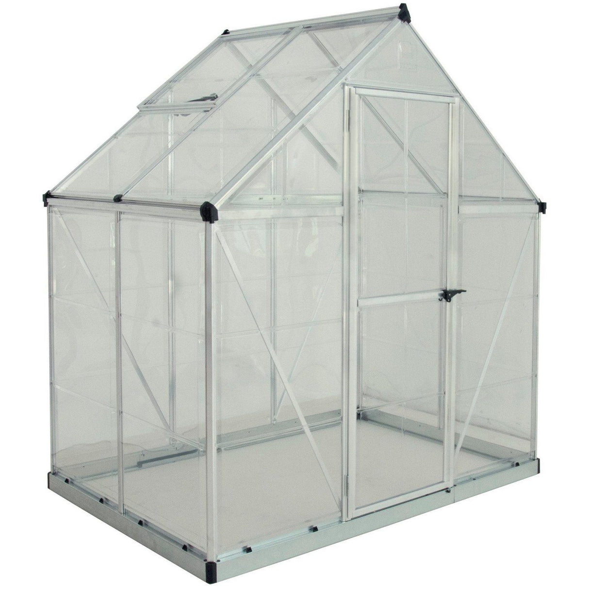 Palram Canopia Harmony Silver 6 x 4 ft Greenhouse
