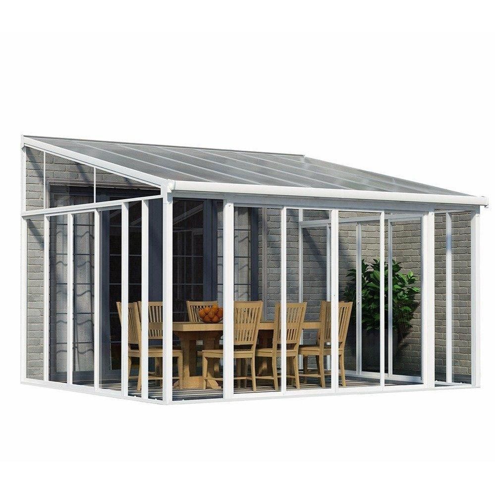 Palram Canopia Sanremo 4m x 4.25m White Veranda