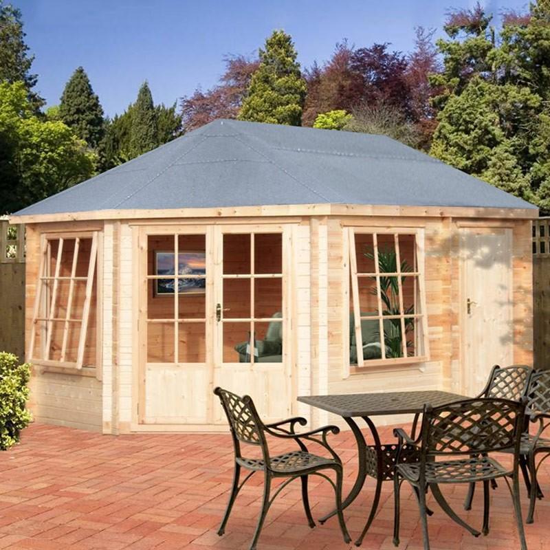 Shire Rowney 28mm Log Cabin 10x14