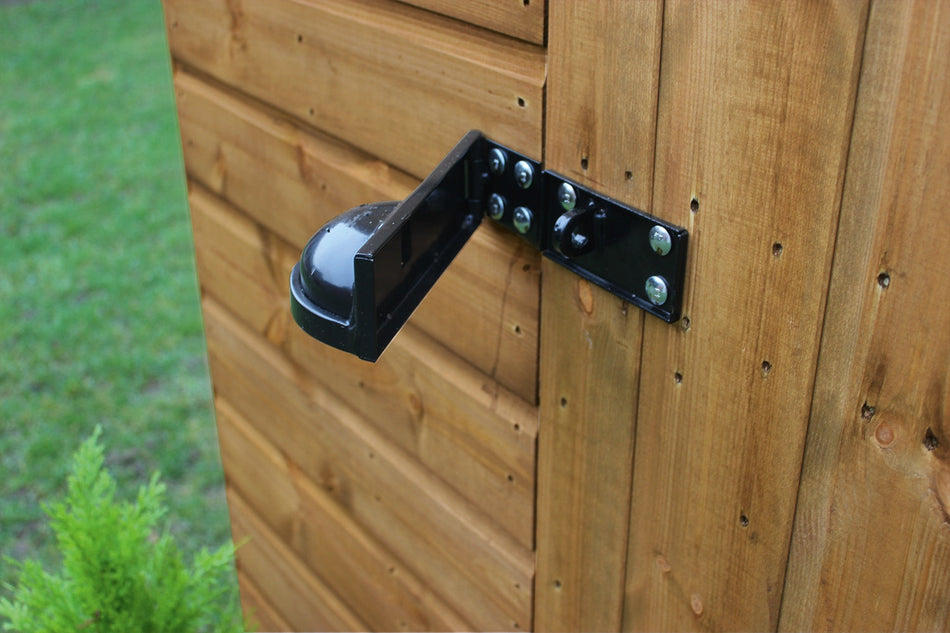 Shedlands Security 8 x 6 ft Apex Garden Shed including assembly