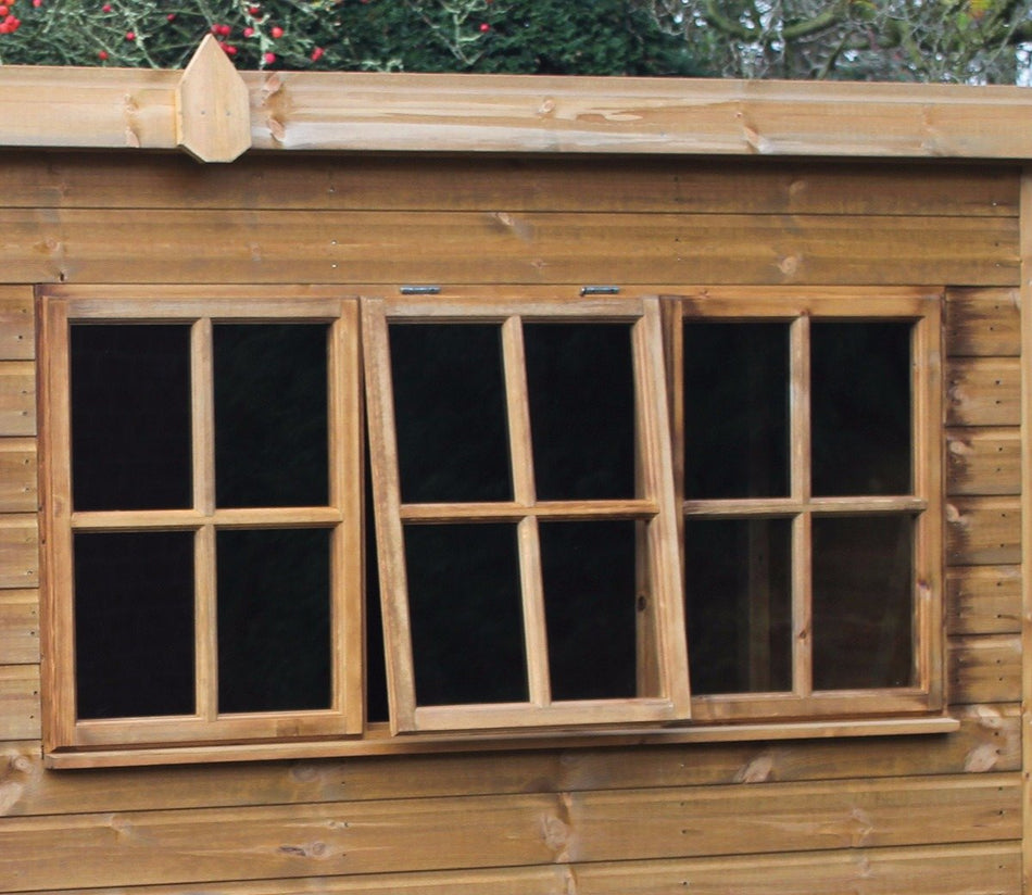 Shedlands 8 x 6 ft Heavy Duty Pent Garden Shed including assembly