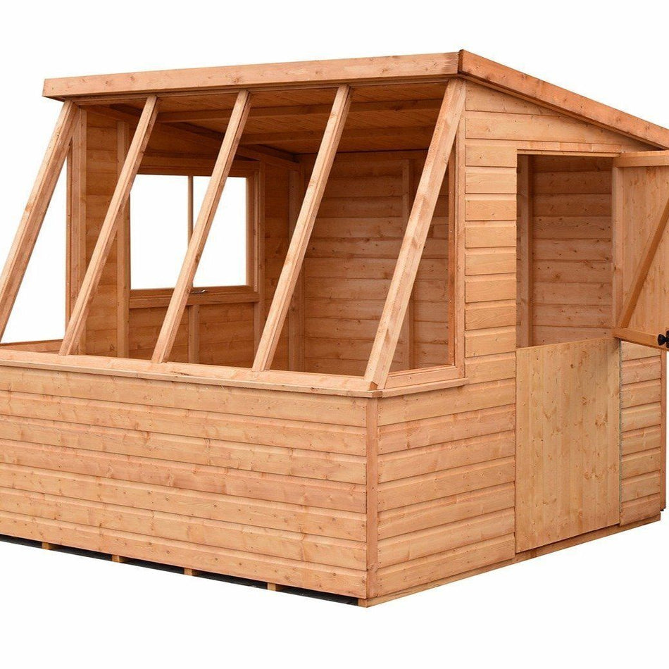 Shire 6x8 Iceni Tongue & Groove Potting Shed (Style B)