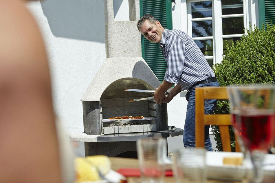 Buschbeck Stockholm Masonry Wood Fired BBQ